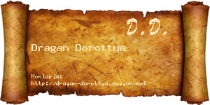 Dragan Dorottya névjegykártya
